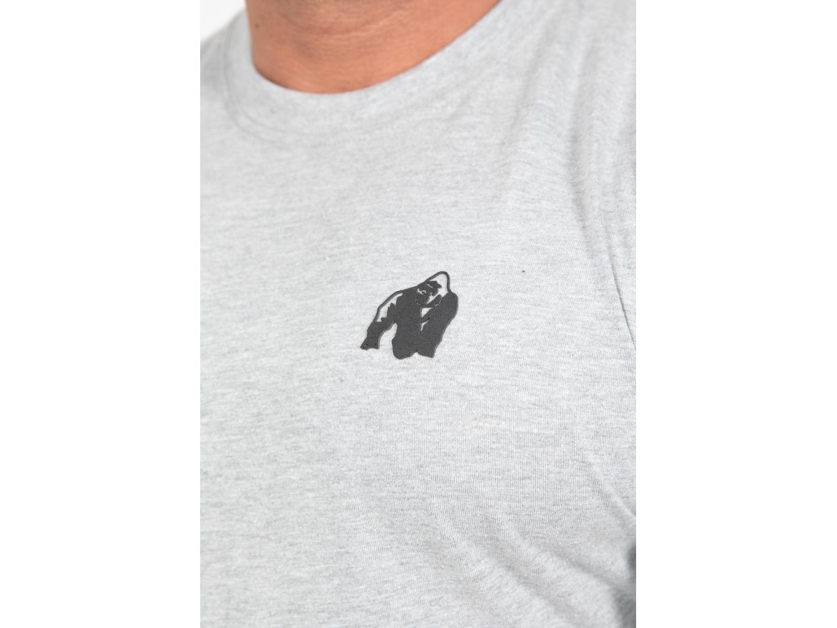 GORILLA WEAR - LEON T-SHIRT - FÉRFI PÓLÓ - SZÜRKE GORILLA WEAR - LEON T-SHIRT - FÉRFI PÓLÓ - SZÜRKE