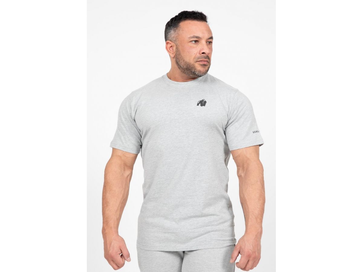 GORILLA WEAR - LEON T-SHIRT - FÉRFI PÓLÓ - SZÜRKE GORILLA WEAR - LEON T-SHIRT - FÉRFI PÓLÓ - SZÜRKE