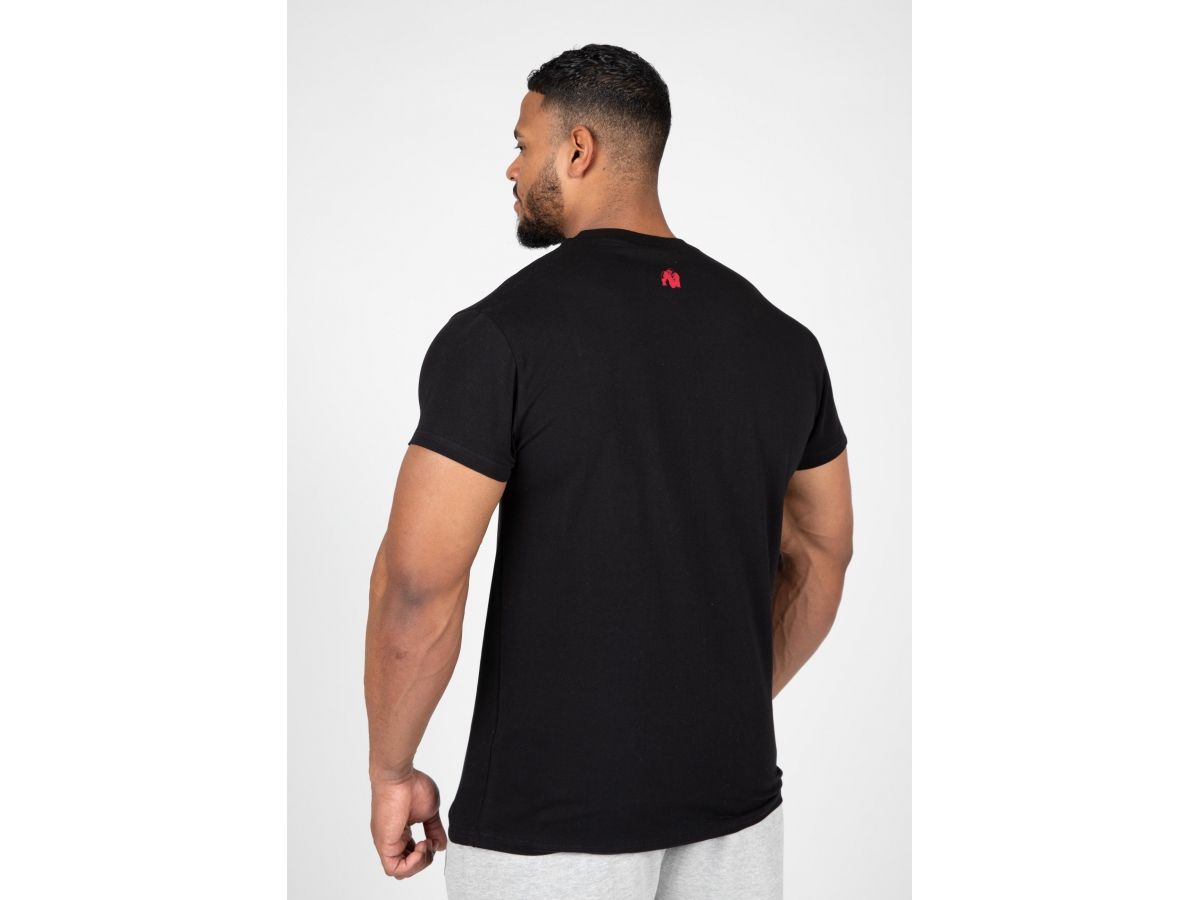 GORILLA WEAR - MURRAY T-SHIRT - FÉRFI PÓLÓ - FEKETE GORILLA WEAR - MURRAY T-SHIRT - FÉRFI PÓLÓ - FEKETE