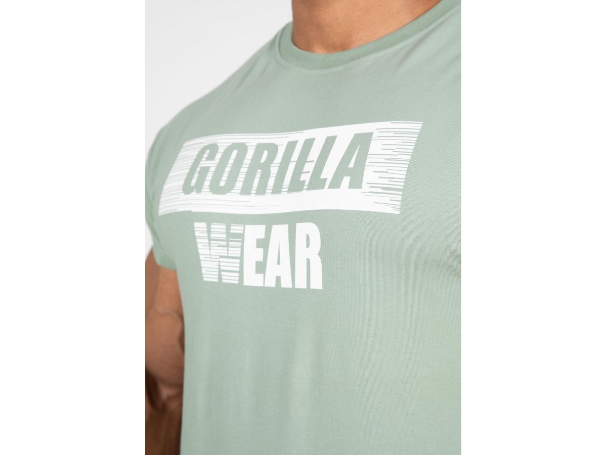 GORILLA WEAR - MURRAY T-SHIRT - FÉRFI PÓLÓ - ZÖLD GORILLA WEAR - MURRAY T-SHIRT - FÉRFI PÓLÓ - ZÖLD
