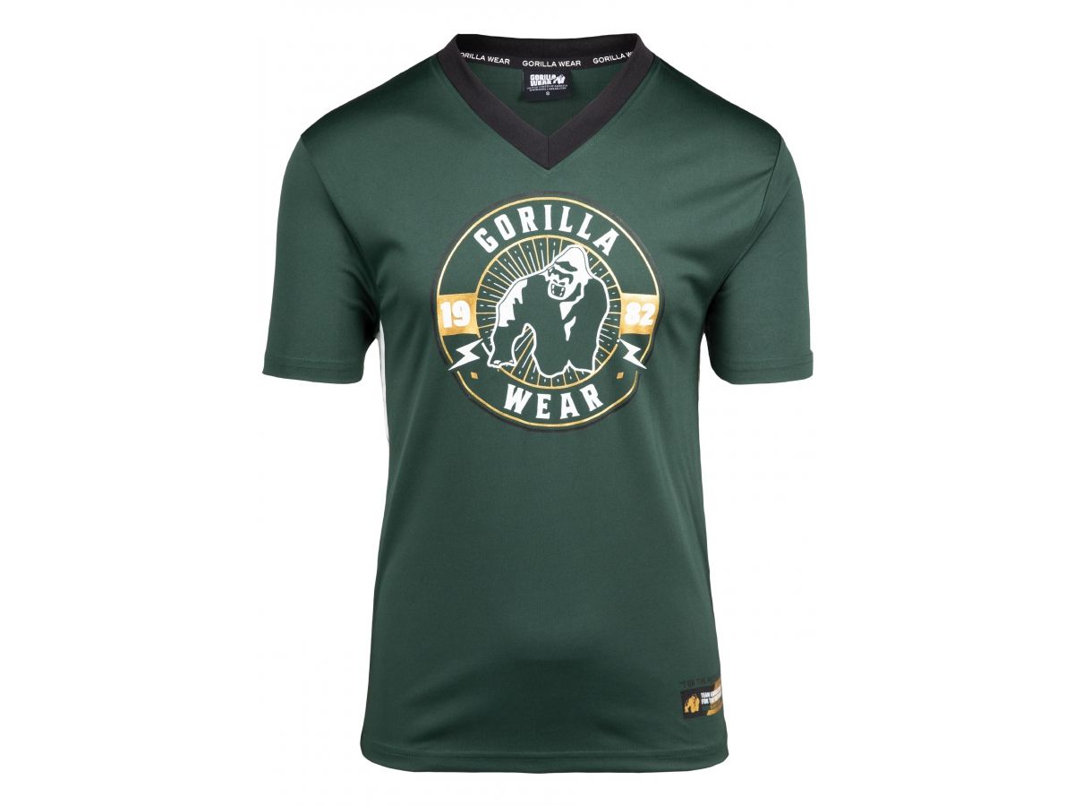 GORILLA WEAR - ORLANDO T-SHIRT - FÉRFI PÓLÓ - ZÖLD GORILLA WEAR - ORLANDO T-SHIRT - FÉRFI PÓLÓ - ZÖLD