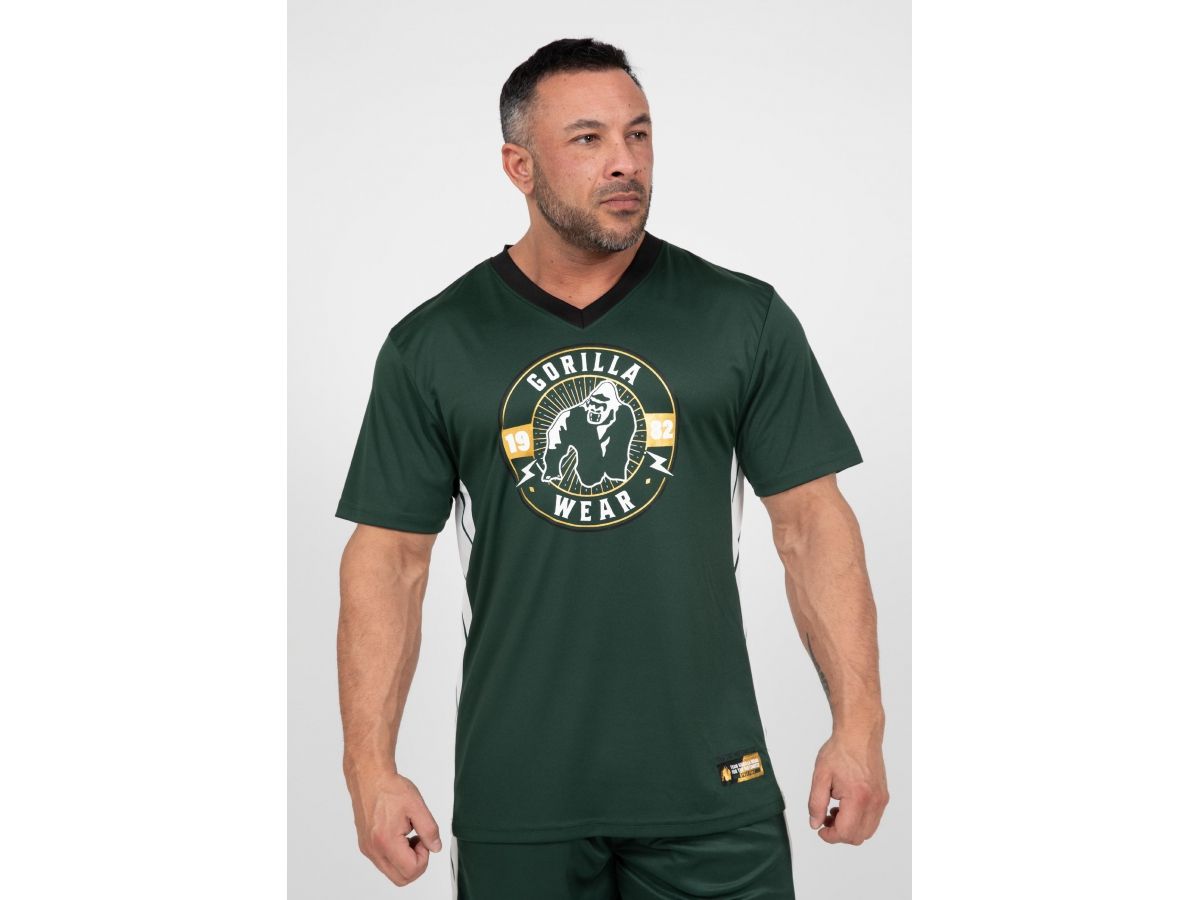 GORILLA WEAR - ORLANDO T-SHIRT - FÉRFI PÓLÓ - ZÖLD GORILLA WEAR - ORLANDO T-SHIRT - FÉRFI PÓLÓ - ZÖLD