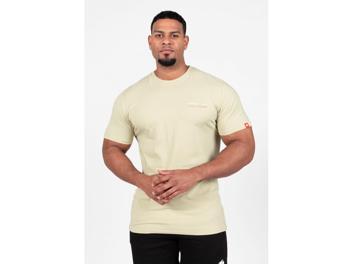 GORILLA WEAR - SANTA CRUZ T-SHIRT - FÉRFI PÓLÓ - VILÁGOS ZÖLD GORILLA WEAR - SANTA CRUZ T-SHIRT - FÉRFI PÓLÓ - VILÁGOS ZÖLD