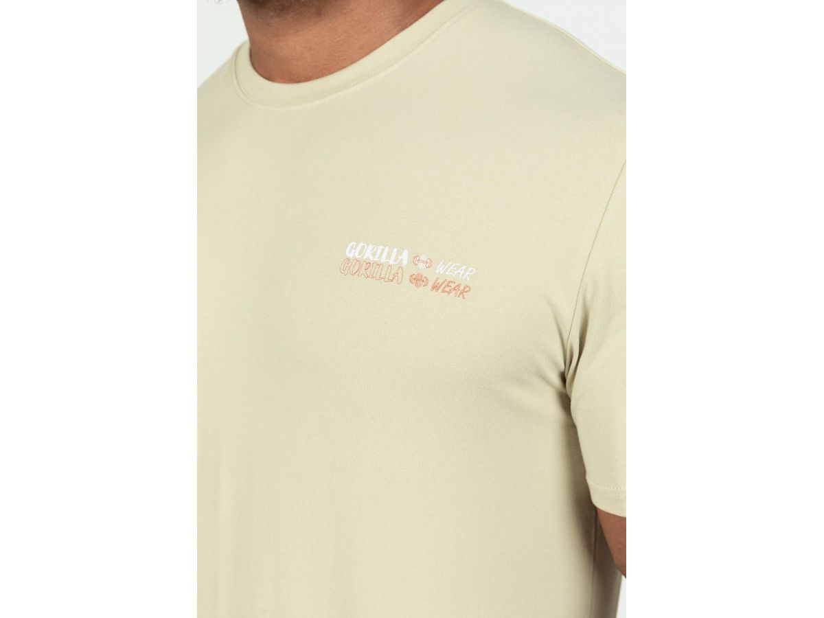 GORILLA WEAR - SANTA CRUZ T-SHIRT - FÉRFI PÓLÓ - VILÁGOS ZÖLD GORILLA WEAR - SANTA CRUZ T-SHIRT - FÉRFI PÓLÓ - VILÁGOS ZÖLD