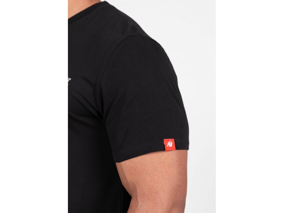 GORILLA WEAR - SANTA CRUZ T-SHIRT - FÉRFI PÓLÓ - FEKETE GORILLA WEAR - SANTA CRUZ T-SHIRT - FÉRFI PÓLÓ - FEKETE