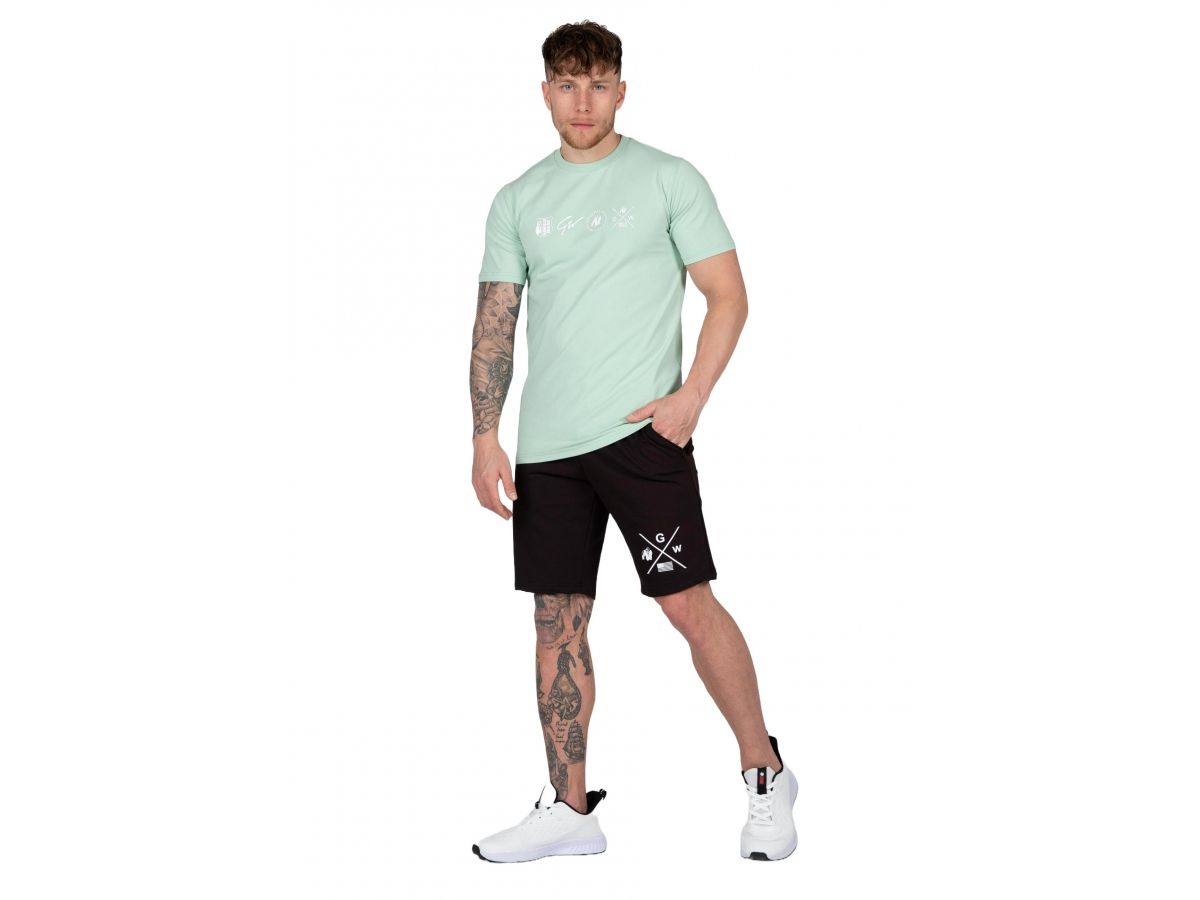 GORILLA WEAR- SWANTON T-SHIRT - FÉRFI PÓLÓ - ZÖLD