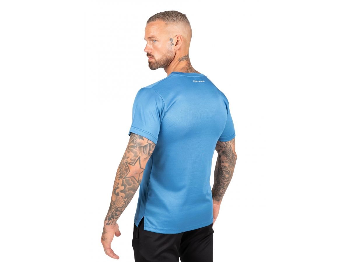 GORILLA WEAR - VERNON T-SHIRT - FÉRFI PÓLÓ - KÉK