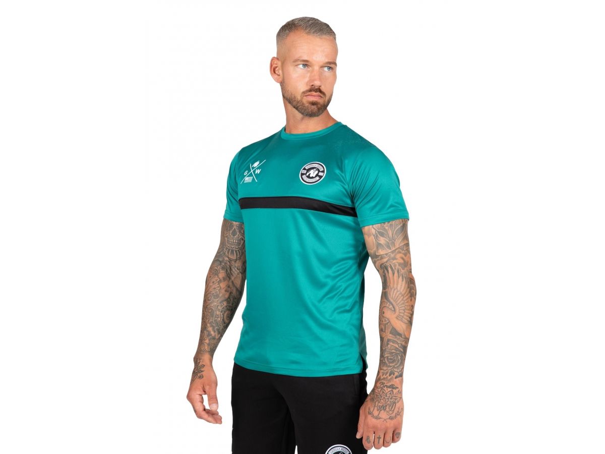 GORILLA WEAR - VERNON T-SHIRT - FÉRFI PÓLÓ - ZÖLD