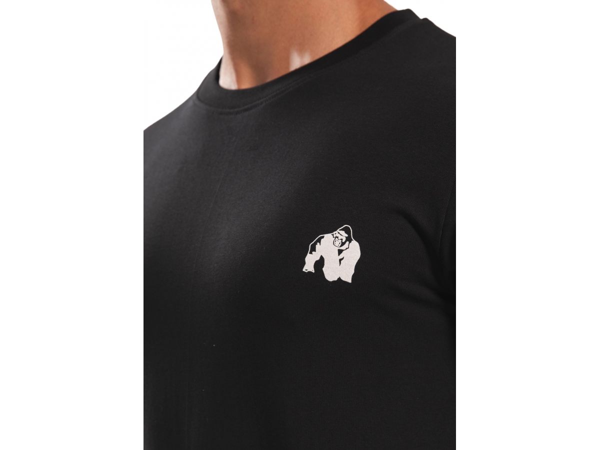 GORILLA WEAR - WARREN T-SHIRT - FÉRFI PÓLÓ - FEKETE GORILLA WEAR - WARREN T-SHIRT - FÉRFI PÓLÓ - FEKETE