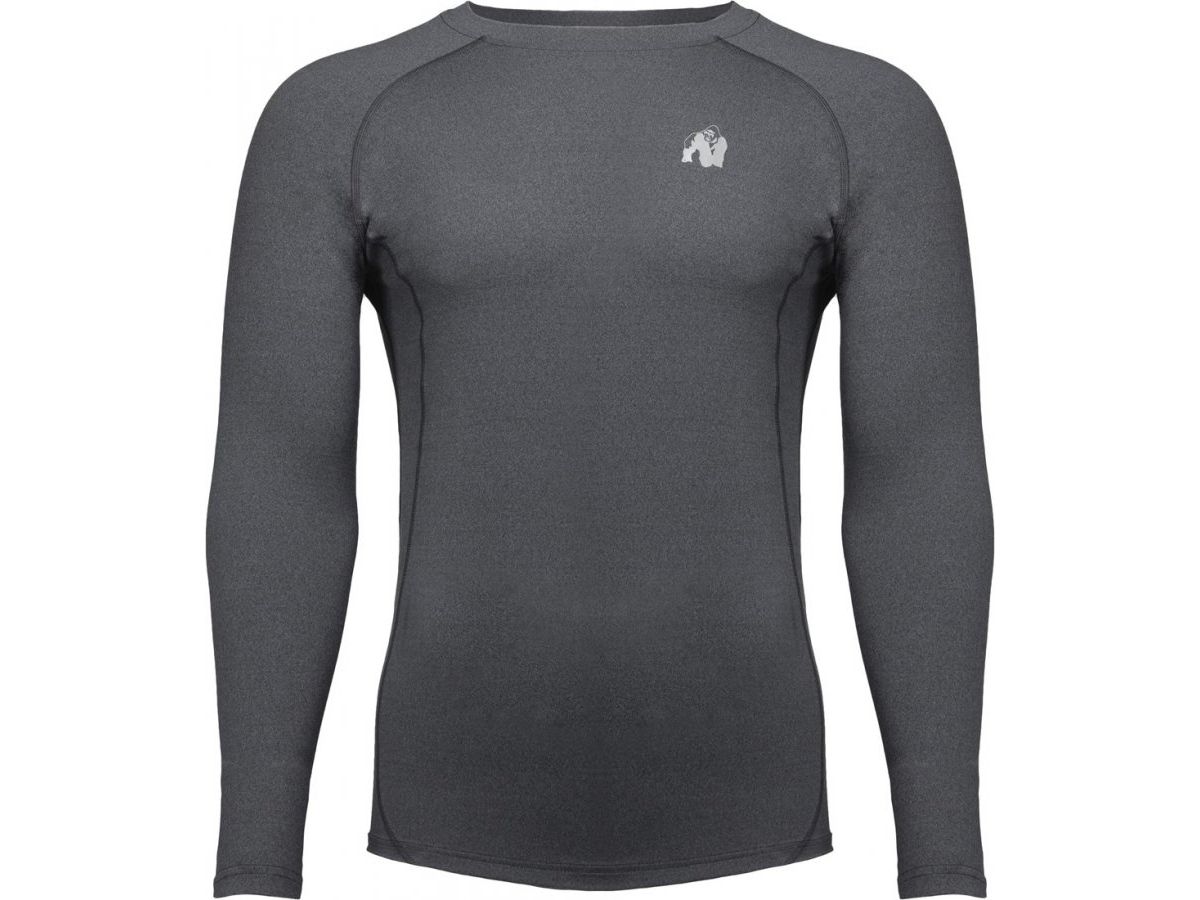 GORILLA WEAR - RENTZ LONGSLEEVE - FÉRFI HOSSZÚ UJJÚ - SÖTÉTSZÜRKE
