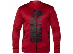 GORILLA WEAR - BALLINGER TRACK JACKET -FÉRFI CIPZÁRAS FELSŐ - PIROS