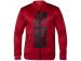GORILLA WEAR - BALLINGER TRACK JACKET -FÉRFI CIPZÁRAS FELSŐ - PIROS