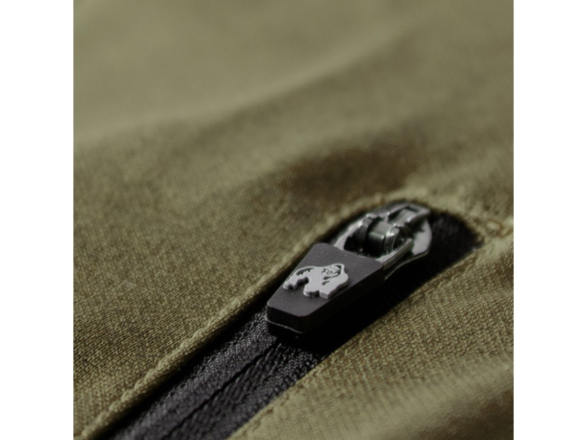 GORILLA WEAR - BALLINGER TRACK JACKET -FÉRFI CIPZÁRAS FELSŐ - KATONA ZÖLD
