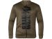GORILLA WEAR - BALLINGER TRACK JACKET -FÉRFI CIPZÁRAS FELSŐ - KATONA ZÖLD