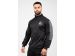 GORILLA WEAR - DEVON TRACK JACKET - FÉRFI CIPZÁRAS FELSŐ - FEKETE/SZÜRKE