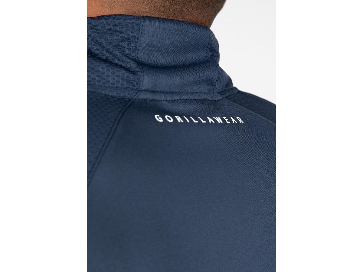 GORILLA WEAR - TENNESSE TRACK JACKET - FÉRFI CIPZÁRAS FELSŐ - KÉK