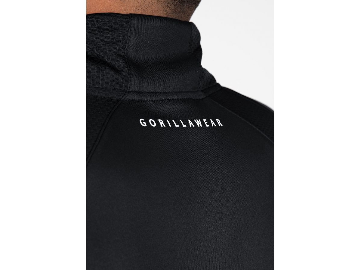 GORILLA WEAR - TENNESSE TRACK JACKET - FÉRFI CIPZÁRAS FELSŐ - FEKETE