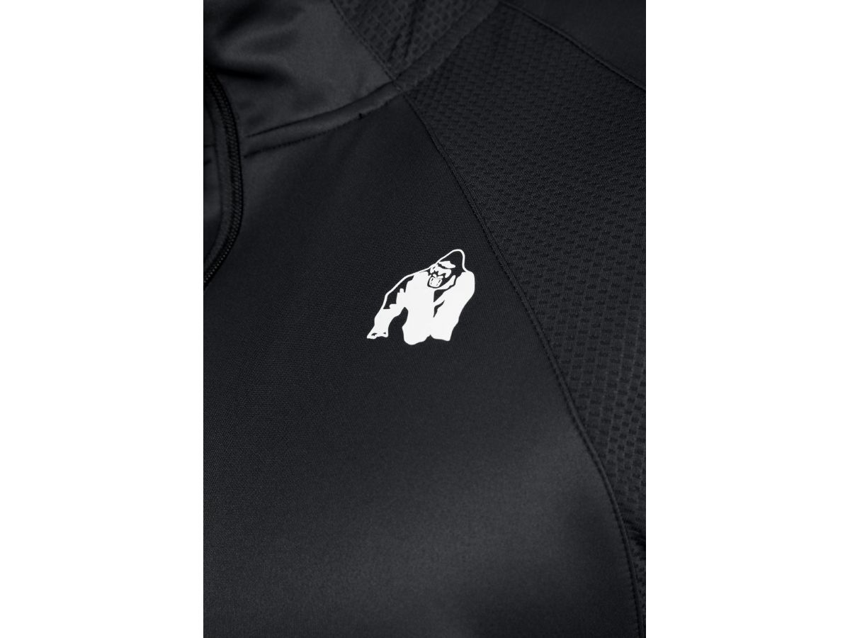 GORILLA WEAR - TENNESSE TRACK JACKET - FÉRFI CIPZÁRAS FELSŐ - FEKETE