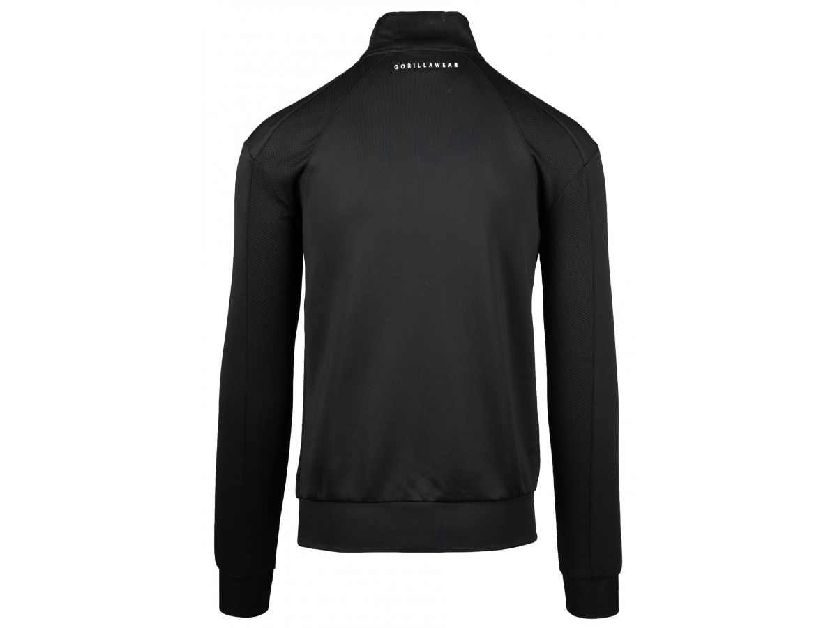 GORILLA WEAR - TENNESSE TRACK JACKET - FÉRFI CIPZÁRAS FELSŐ - FEKETE