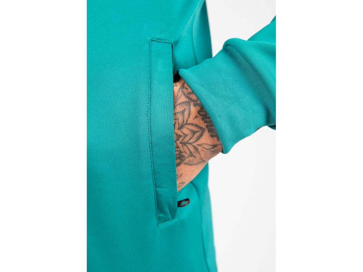 GORILLA WEAR - VERNON TRACK JACKET - FÉRFI CIPZÁRAS FELSŐ - ZÖLD