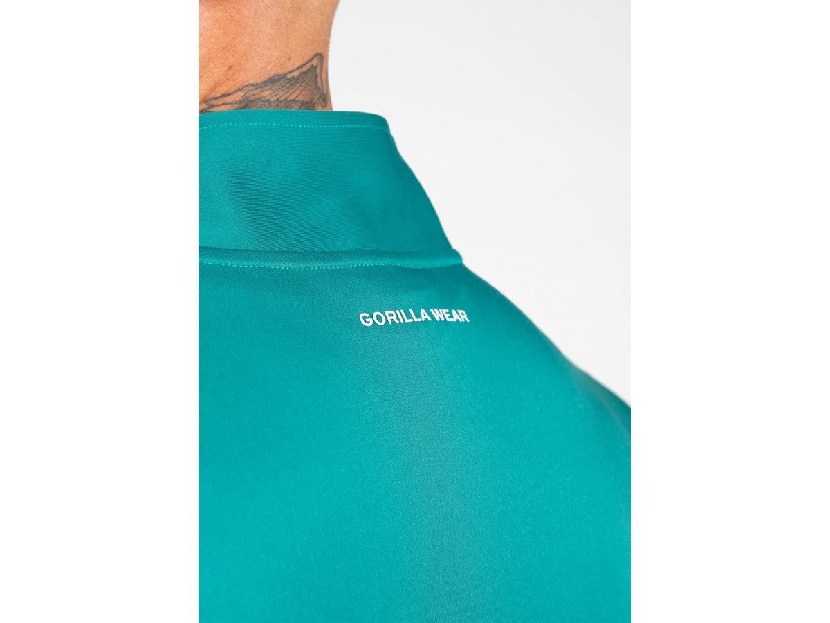 GORILLA WEAR - VERNON TRACK JACKET - FÉRFI CIPZÁRAS FELSŐ - ZÖLD