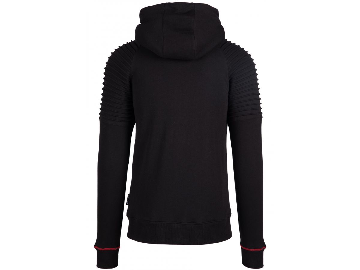 GORILLA WEAR - GEORGIA ZIPPED HOODIE - FÉRFI ZIPZÁRAS PULÓVER - FEKETE GORILLA WEAR - GEORGIA ZIPPED HOODIE - FÉRFI ZIPZÁRAS PULÓVER - FEKETE