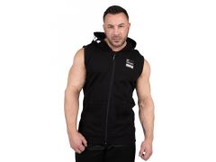 GORILLA WEAR - MILWAUKEE S/L ZIPPED HOODIE - FÉRFI KAPUCNIS FELSŐ - FEKETE