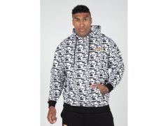 GORILLA WEAR - LEGACY OVERSIZED HOODIE - UNISEX TÚLMÉRETEZETT PULÓVER - FEKETE /FEHÉR