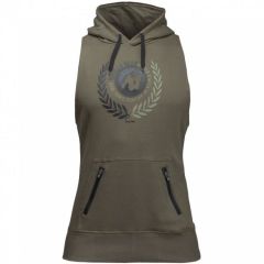 GORILLA WEAR - MANTI SLEEVELESS HOODIE - FÉRFI UJJATLAN PULÓVER - KATONA ZÖLD