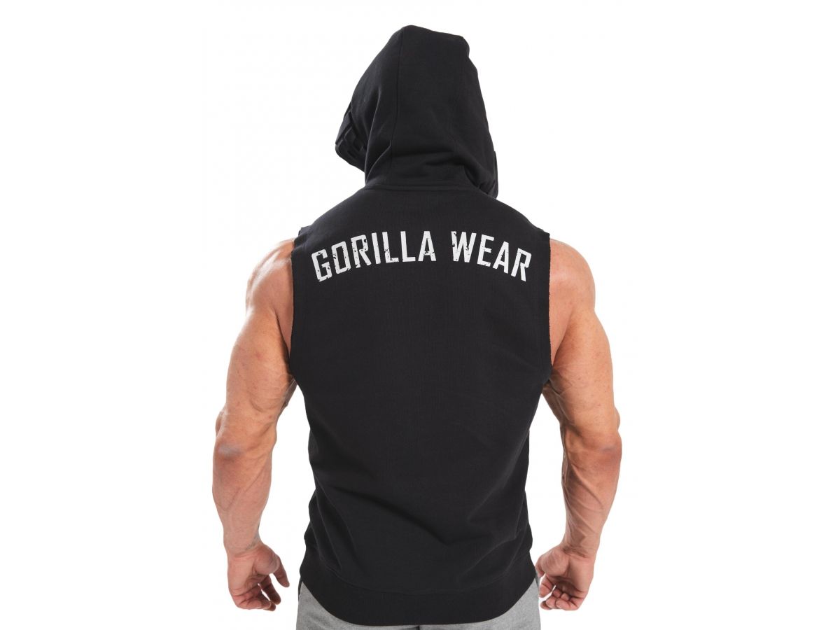 GORILLA WEAR - MARSHALL HOODIE - FÉRFI UJJATLAN PULÓVER - FEKETE GORILLA WEAR - MARSHALL HOODIE - FÉRFI UJJATLAN PULÓVER - FEKETE