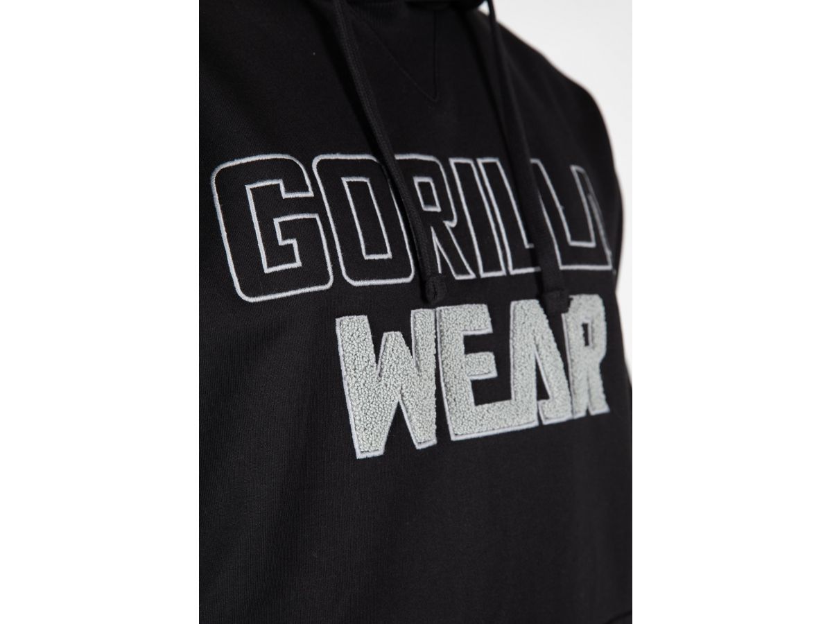GORILLA WEAR - NEVADA HOODIE - FÉRFI PULÓVER - FEKETE