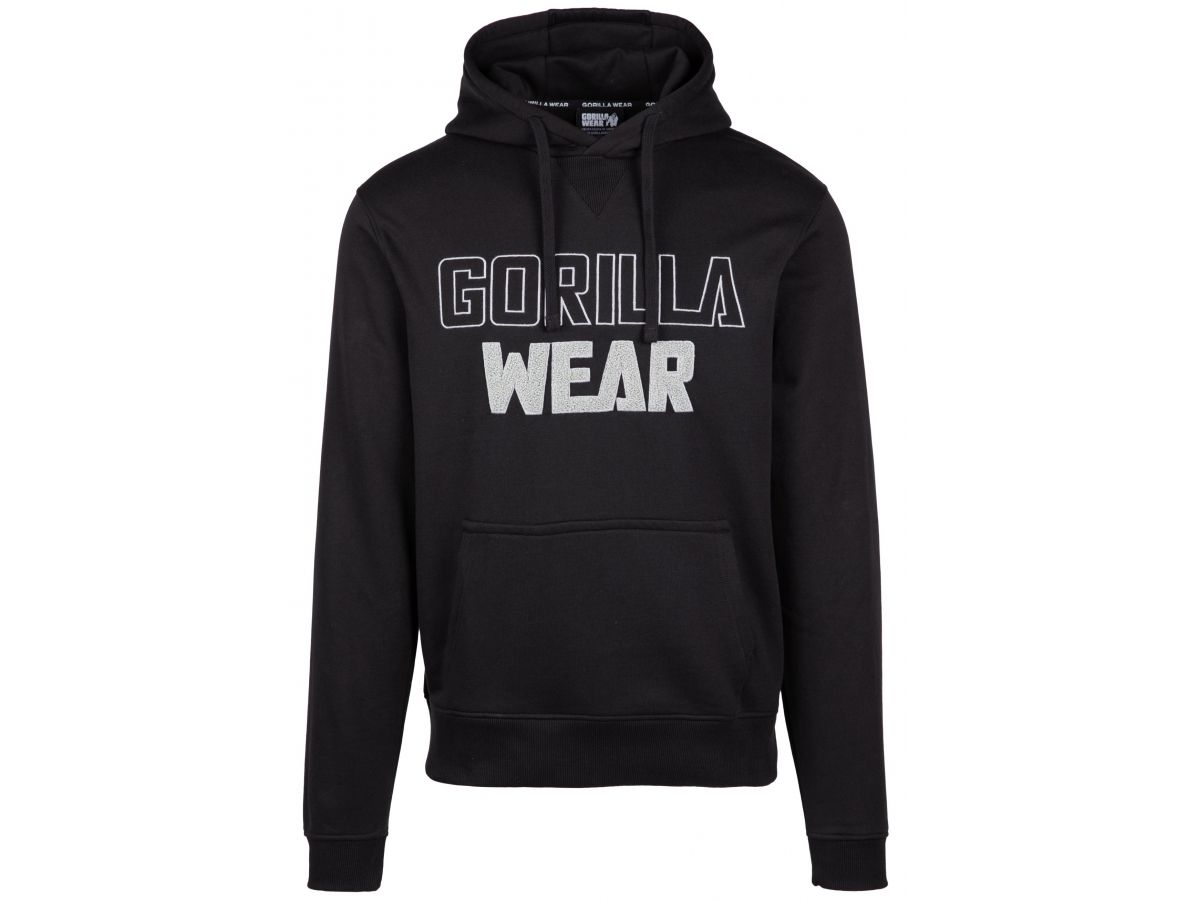 GORILLA WEAR - NEVADA HOODIE - FÉRFI PULÓVER - FEKETE