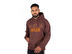 GORILLA WEAR - NEVADA HOODIE - FÉRFI PULÓVER - BARNA