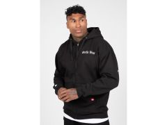GORILLA WEAR - UTAH ZIPPED HOODIE - FÉRFI CIPZÁRAS PULÓVER - FEKETE