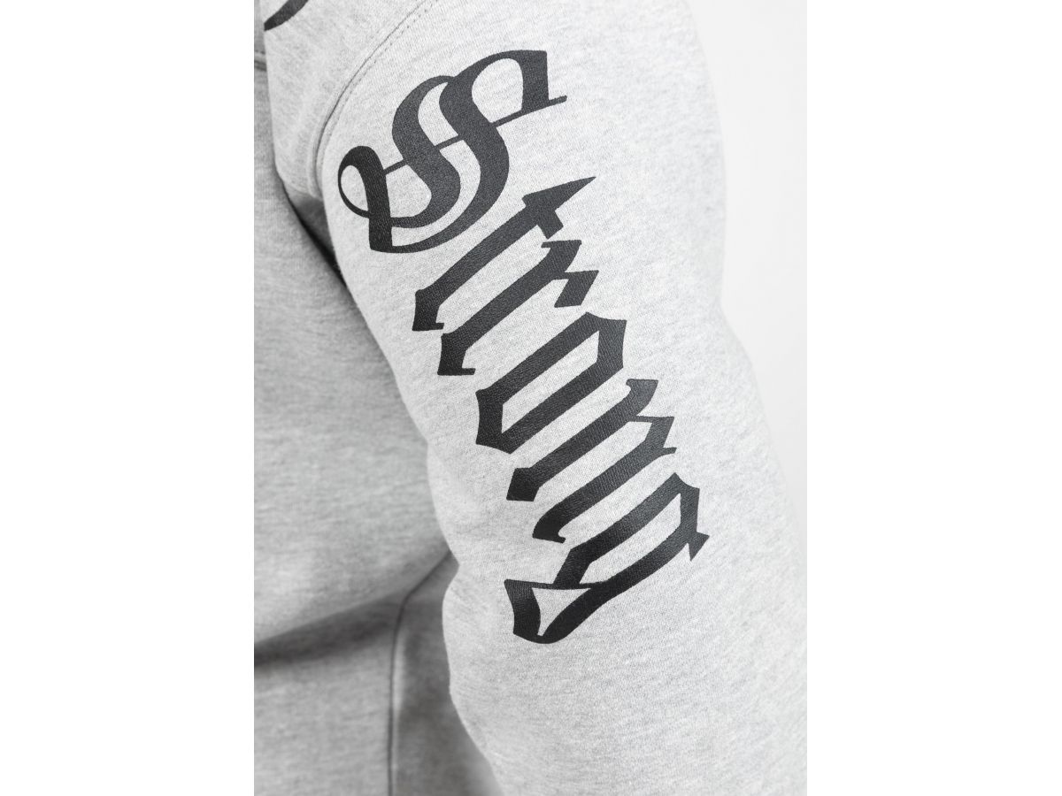 GORILLA WEAR - UTAH ZIPPED HOODIE - FÉRFI CIPZÁRAS PULÓVER - SZÜRKE