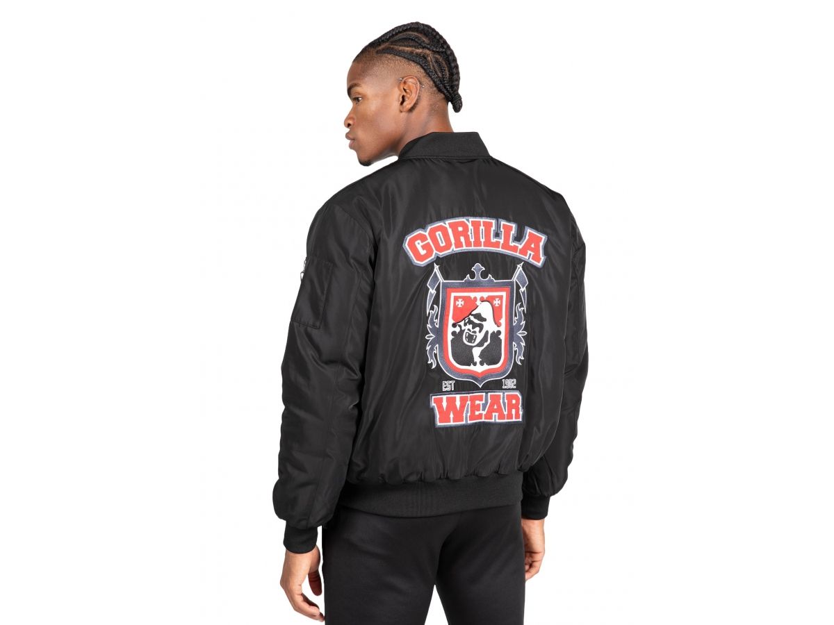 GORILLA WEAR - COVINGTON BOMBER JACKET - FÉRFI BOMBER KABÁT  GORILLA WEAR - COVINGTON BOMBER JACKET - FÉRFI BOMBER KABÁT