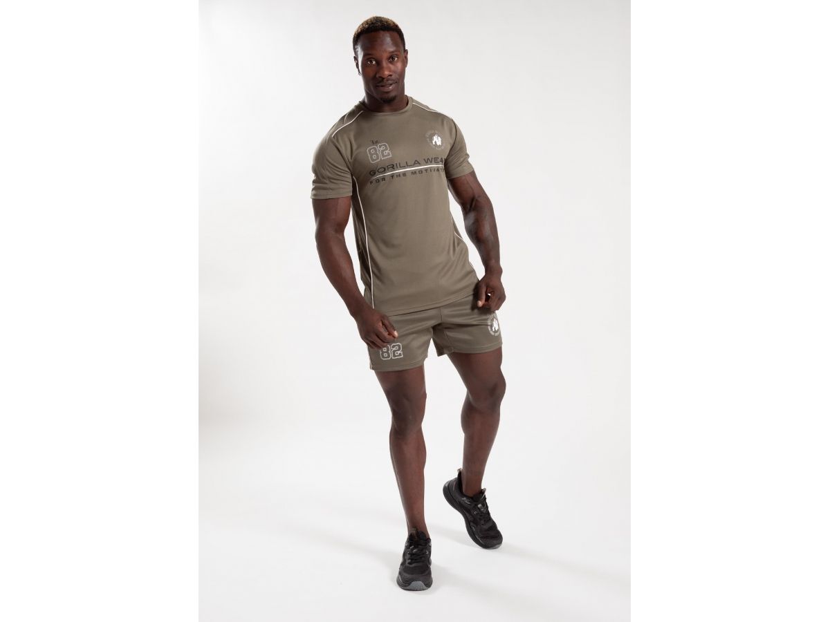 GORILLA WEAR - BROXTON SHORT - FÉRFI RÖVIDNADRÁG - KATONA ZÖLD GORILLA WEAR - BROXTON SHORT - FÉRFI RÖVIDNADRÁG - KATONA ZÖLD