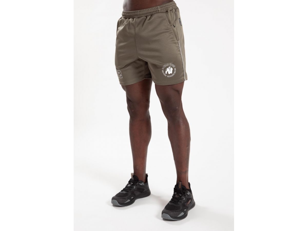 GORILLA WEAR - BROXTON SHORT - FÉRFI RÖVIDNADRÁG - KATONA ZÖLD GORILLA WEAR - BROXTON SHORT - FÉRFI RÖVIDNADRÁG - KATONA ZÖLD