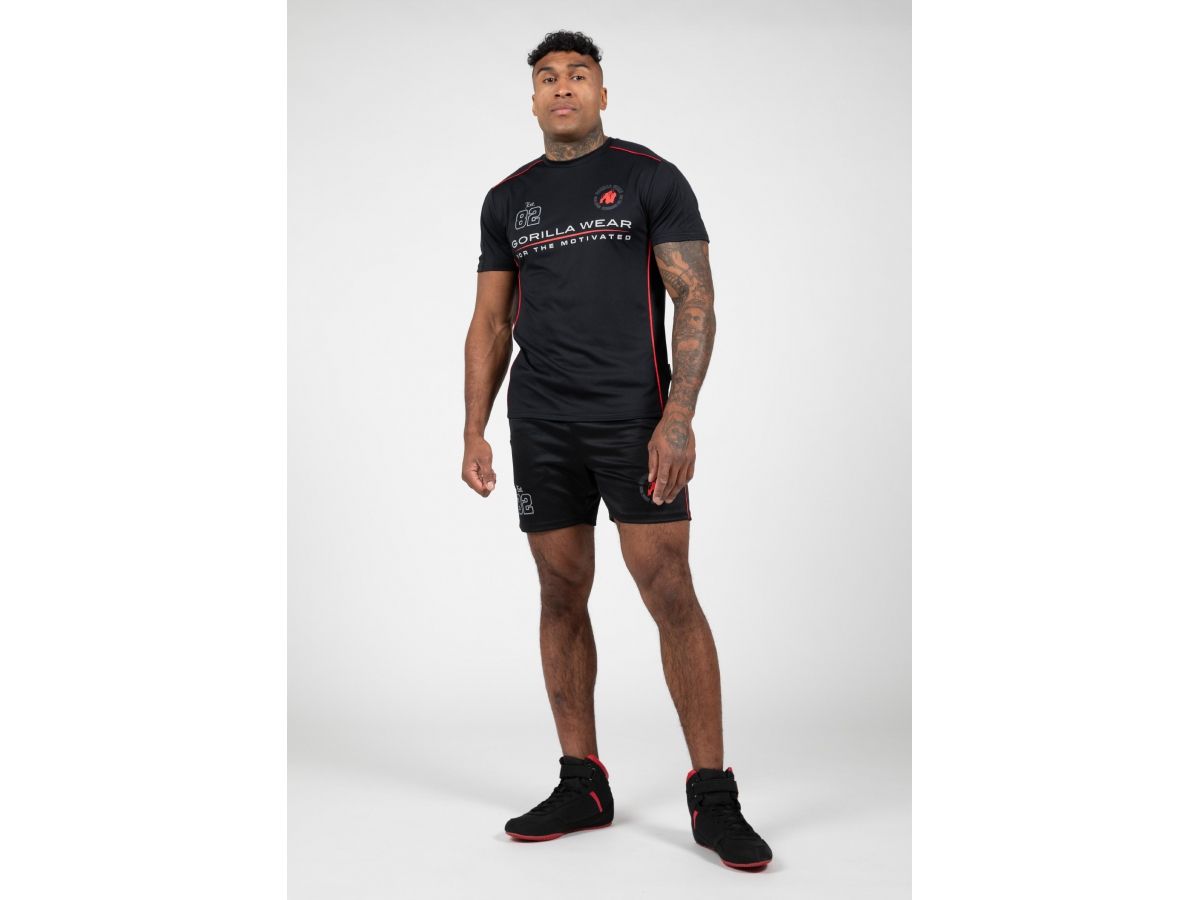 GORILLA WEAR - BROXTON SHORT - FÉRFI RÖVIDNADRÁG - FEKETE GORILLA WEAR - BROXTON SHORT - FÉRFI RÖVIDNADRÁG - FEKETE