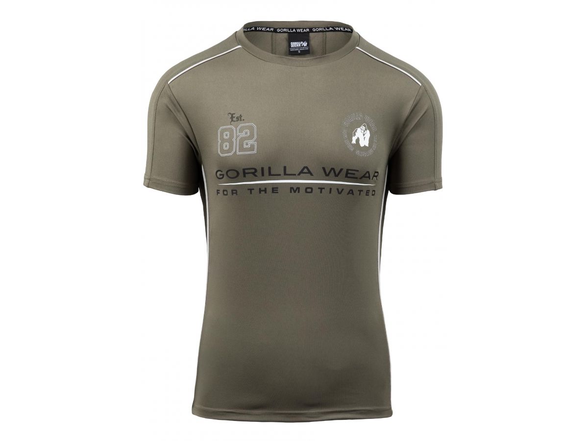 GORILLA WEAR - BROXTON T-SHIRT - FÉRFI PÓLÓ - KATONA ZÖLD GORILLA WEAR - BROXTON T-SHIRT - FÉRFI PÓLÓ - KATONA ZÖLD