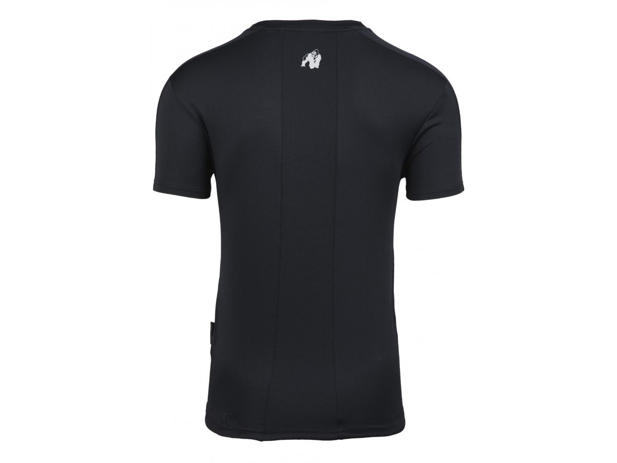 GORILLA WEAR - BROXTON T-SHIRT - FÉRFI PÓLÓ - FEKETE GORILLA WEAR - BROXTON T-SHIRT - FÉRFI PÓLÓ - FEKETE