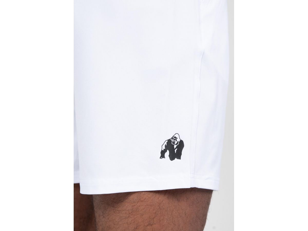 GORILLA WEAR - CLARKSON SHORT - FÉRFI RÖVIDNADRÁG - FEHÉR GORILLA WEAR - CLARKSON SHORT - FÉRFI RÖVIDNADRÁG - FEHÉR