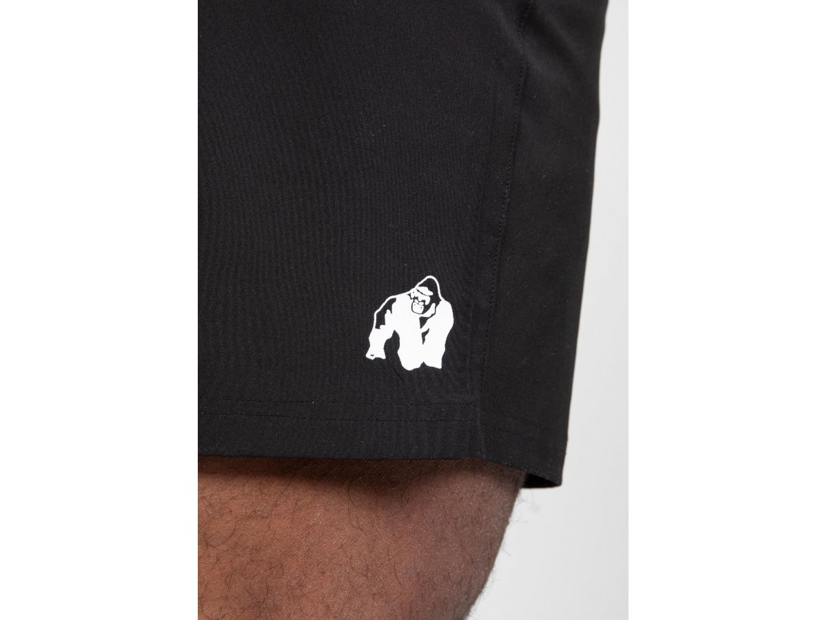 GORILLA WEAR - CLARKSON SHORT - FÉRFI RÖVIDNADRÁG - FEKETE GORILLA WEAR - CLARKSON SHORT - FÉRFI RÖVIDNADRÁG - FEKETE