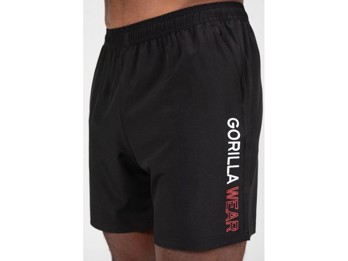 GORILLA WEAR - CLARKSON SHORT - FÉRFI RÖVIDNADRÁG - FEKETE GORILLA WEAR - CLARKSON SHORT - FÉRFI RÖVIDNADRÁG - FEKETE