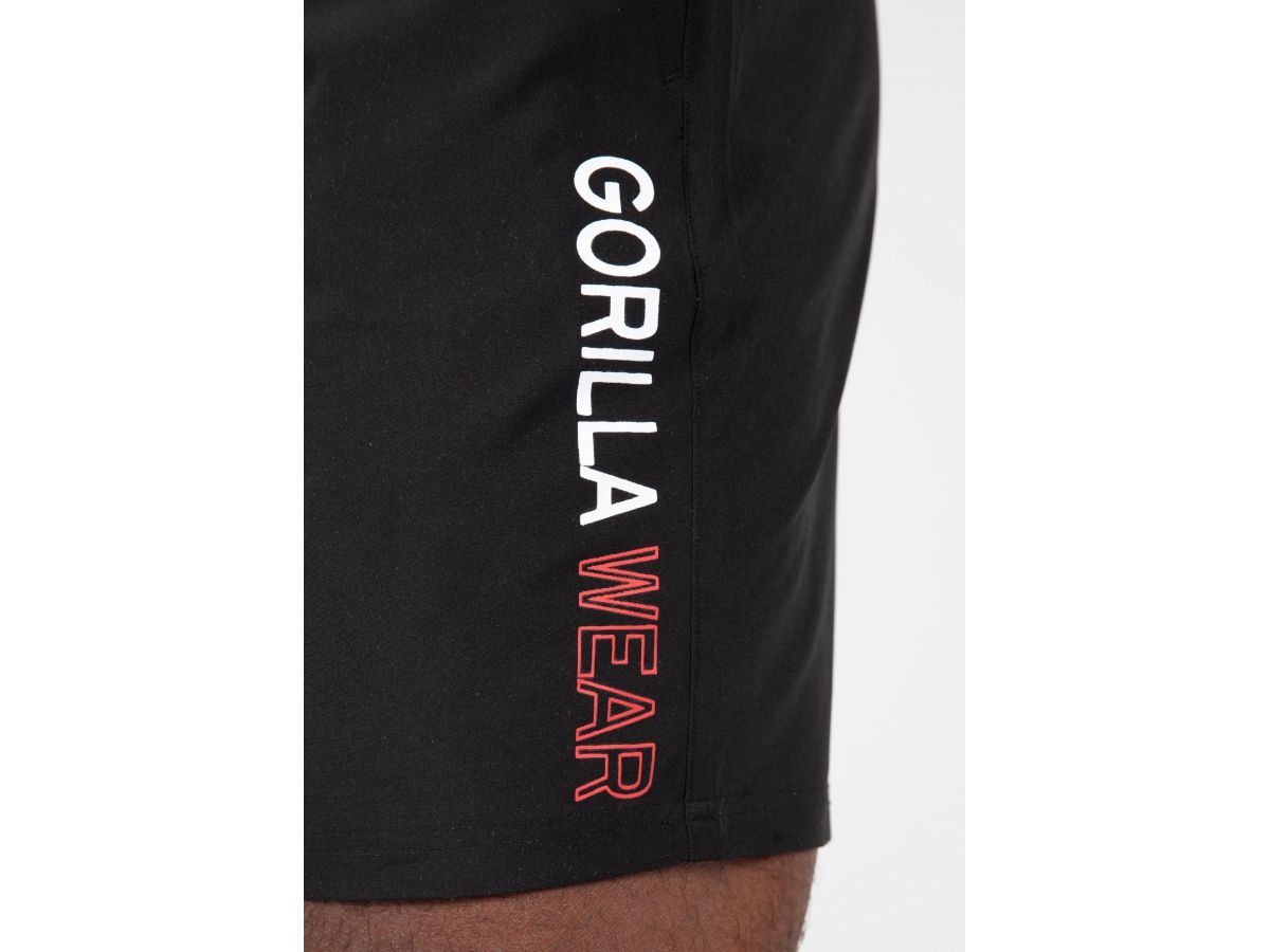 GORILLA WEAR - CLARKSON SHORT - FÉRFI RÖVIDNADRÁG - FEKETE GORILLA WEAR - CLARKSON SHORT - FÉRFI RÖVIDNADRÁG - FEKETE