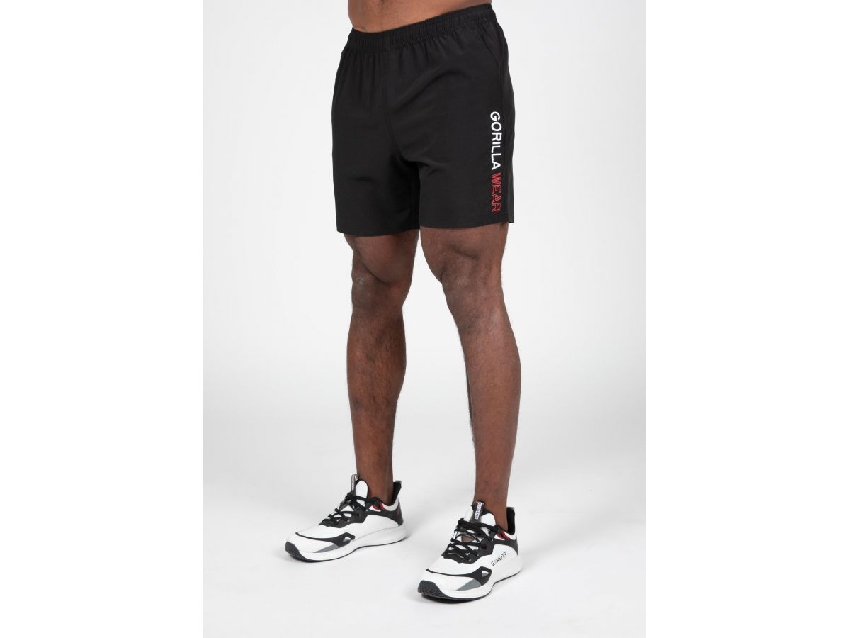 GORILLA WEAR - CLARKSON SHORT - FÉRFI RÖVIDNADRÁG - FEKETE GORILLA WEAR - CLARKSON SHORT - FÉRFI RÖVIDNADRÁG - FEKETE