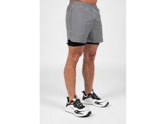 GORILLA WEAR - CORTEZ 2 IN 1 SHORT - FÉRFI RÖVIDNADRÁG -SZÜRKE