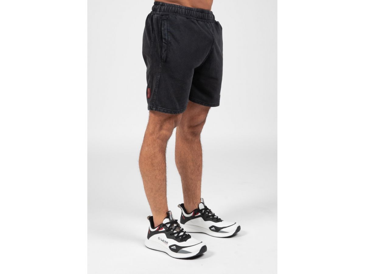 GORILLA WEAR - CURTIS SHORT - FÉRFI RÖVIDNADRÁG - KOPOTT SZÜRKE GORILLA WEAR - CURTIS SHORT - FÉRFI RÖVIDNADRÁG - KOPOTT SZÜRKE