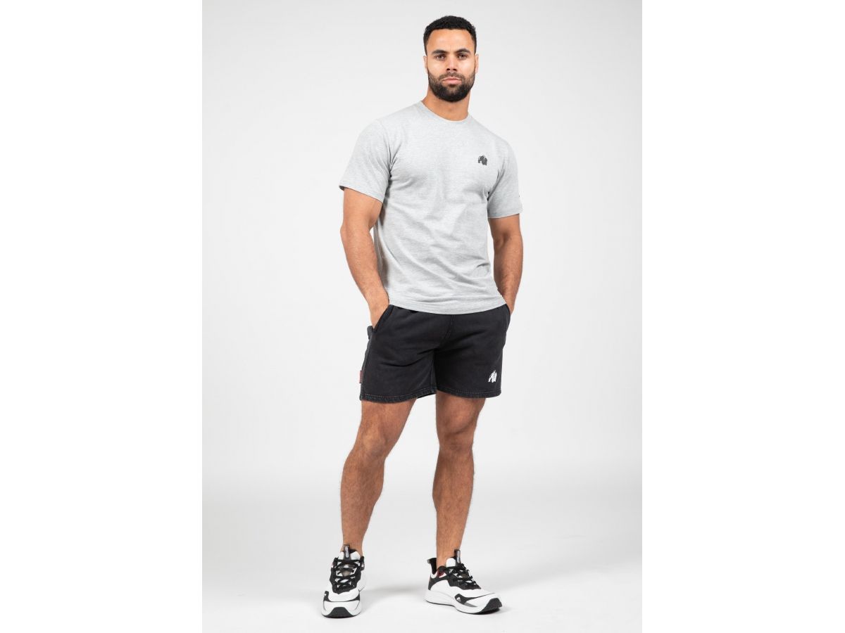 GORILLA WEAR - CURTIS SHORT - FÉRFI RÖVIDNADRÁG - KOPOTT SZÜRKE GORILLA WEAR - CURTIS SHORT - FÉRFI RÖVIDNADRÁG - KOPOTT SZÜRKE