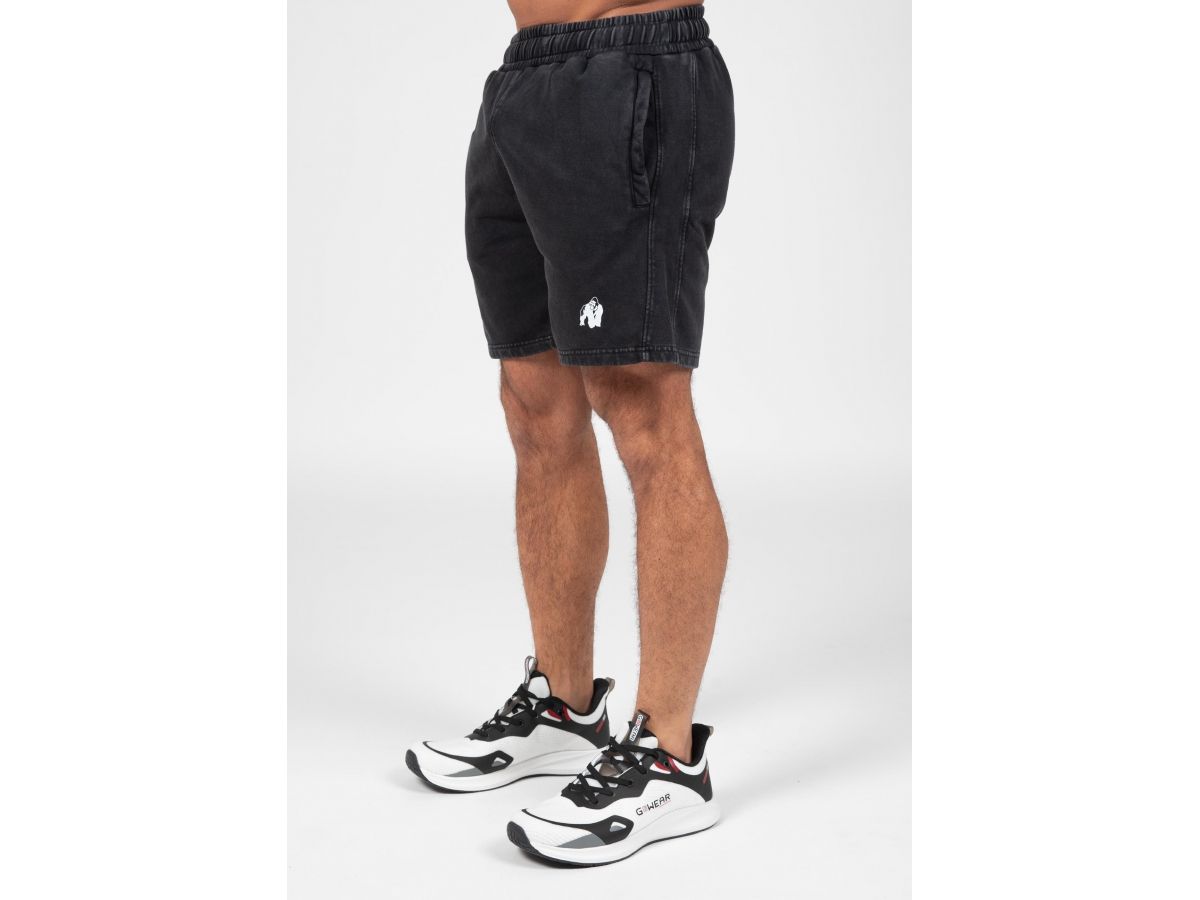GORILLA WEAR - CURTIS SHORT - FÉRFI RÖVIDNADRÁG - KOPOTT SZÜRKE GORILLA WEAR - CURTIS SHORT - FÉRFI RÖVIDNADRÁG - KOPOTT SZÜRKE